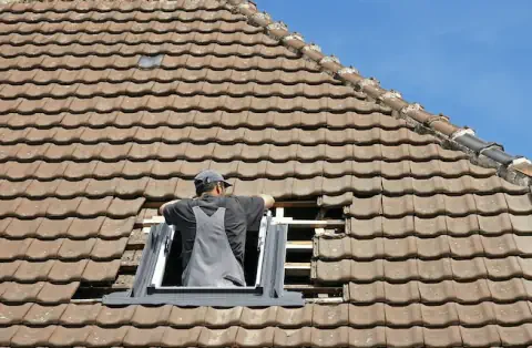 Pose de velux - Thimory